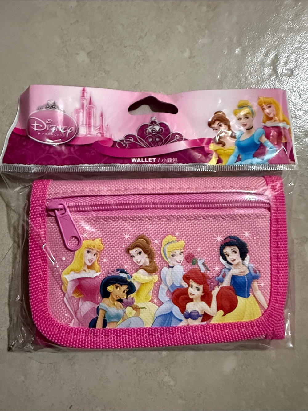 Disney Pink Princess Wallet